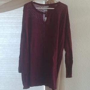 Catherines 2x 22x/24w Sweater - New with Tags